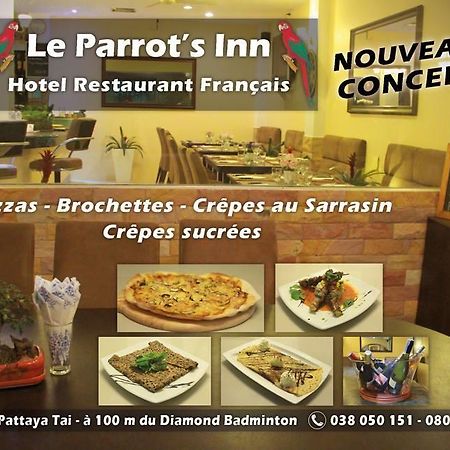Le Parrots-Inn Bãi biển Jomtien Ngoại thất bức ảnh