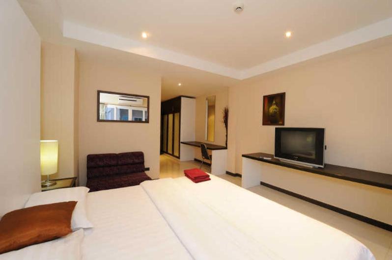 Le Parrots-Inn Bãi biển Jomtien Phòng bức ảnh